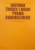 Historia źródeł i nauki prawa kanonicznego