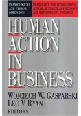 Human action in business