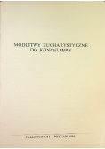 Modlitwy Eucharystyczne do Koncelebry