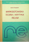 Marksistowska teoria i krytyka religii