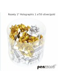 Rozety holographic (50szt)