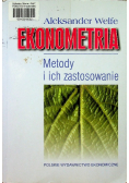 Ekonometria Metody i ich zastosowanie