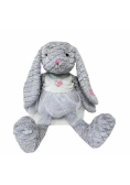 Króliczka Rózia 32cm szara