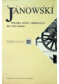Polska myśl liberalna do 1918 roku