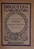 Maksymy i rozważania moralne