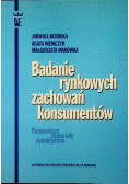 Badanie rynkowych zachowań konsumentów