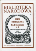 Nad Niemnem Tom I