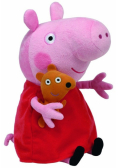 Beanie Babies Peppa Pig - Świnka Peppa średnia