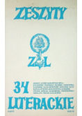 Zeszyty literackie 34