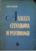 Analiza czynnikowa w psychologii