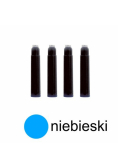 Naboje do piór niebieskie 100 sztuk