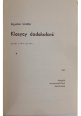 Klasysy dodekafonii