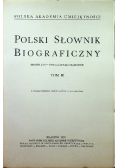 Polski słownik biograficzny Tom III Reprint z 1937 r.
