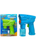 Pistolet do baniek mydlanych na baterie MIX