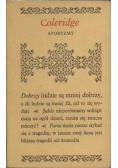 Coleridge Aforyzmy