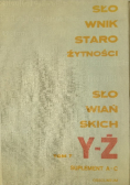 Słownik starożytności słowiańskich Tom 7