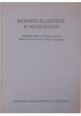 Badanie kliniczne w neurologii