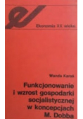 Funkcjonowanie i wzrost gospodarki socjalistycznej