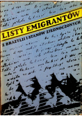 Listy emigrantów z Brazylii i Stanów Zjednoczonych