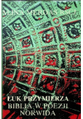 Łuk przymierza Biblia w poezji Norwida