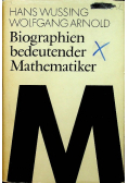Biographien bedeutender Mathematiker