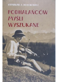 Podhalańców myśli wyszukane