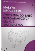 Małymi kroczkami. Ćwicz. wyrówn. z matematyki kl 3