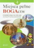 Miejsca pełne BOGActw  klasa 4 Podręcznik do religii