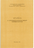 Afazja z lingwistycznych badań empirycznych
