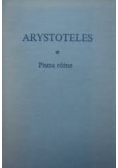 Arystoteles Pisma różne