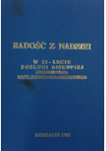 Radość z nadziei