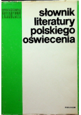 Słownik literatury polskiego oświecenia