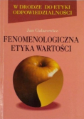 Fenomenologiczna etyka wartości