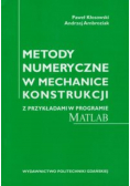 Metody numeryczne w mechanice konstrukcji