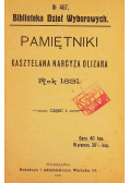 Pamiętniki Kasztelana Narcyza Olizara rok 1831 1907 r.