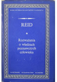 Rozważania o władzach poznawczych człowieka
