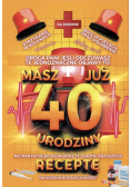 Karnet Urodzinowy z receptą 40