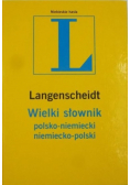 Langenscheidt Wielki słownik polsko - niemiecki niemiecko - polski