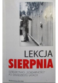 Lekcja sierpnia