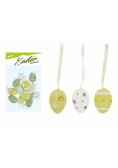 Ozdoba jajka plastik mix 4cm 12szt