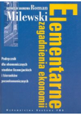 Elementarne zagadnienia ekonomii