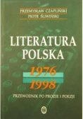 Literatura Polska 1976 - 1998