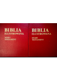 Biblia ilustrowana  Stary i Nowy Testament Tom I i II