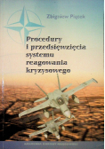 Procedury i przedsięwzięcia systemu reagowania kryzysowego