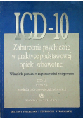 ICD 10 Zaburzenia psychiczne w praktyce podstawowej opieki zdrowotnej