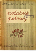 Notatnik polowy 1946 r.