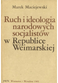 Ruch i ideologia narodowych socjalistów w Republice Weimarskiej
