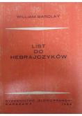 List do Hebrajczyków