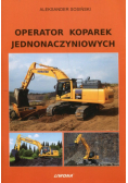 Operator koparek jednonaczyniowych