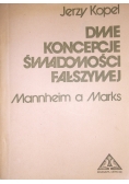 Dwie koncepcje świadomości fałszywej